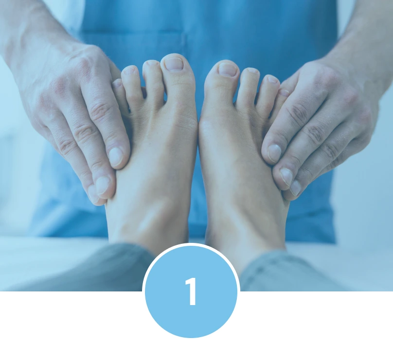 Laser Treatment Procedure for Nail Fungus: Consultation and Assessment Banner