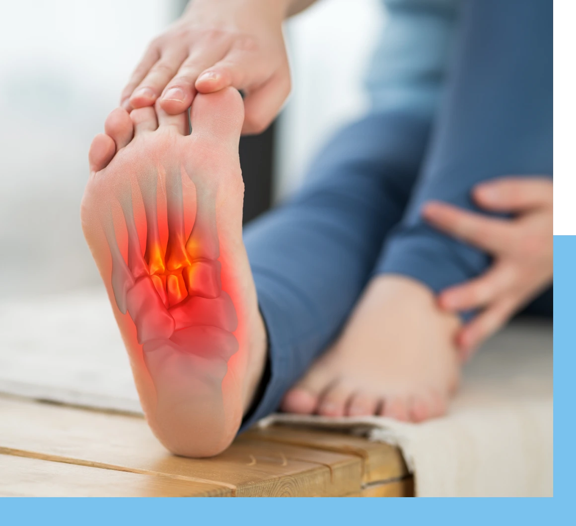 Symptoms of Foot Pain Banner